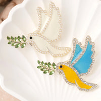 Fashion Dove Enamel Brooch - 4 Options
