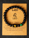 Fashion Natural Stone Horoscope Bracelets - 3 Lengths