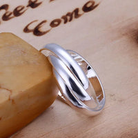 925 Sterling Silver Russian Wedding Ring