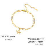 Stainless Steel Charm Anklet/Bracelet - 28 Options - 2 Sizes