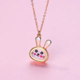 Fashion Cute Animal Glitter Necklace - 9 Options