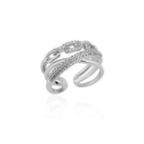 Stainless Steel Resizable Open Ring - 31 Options