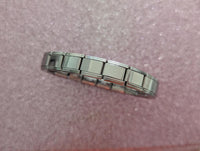 Stainless Steel Italian Charm Bracelet