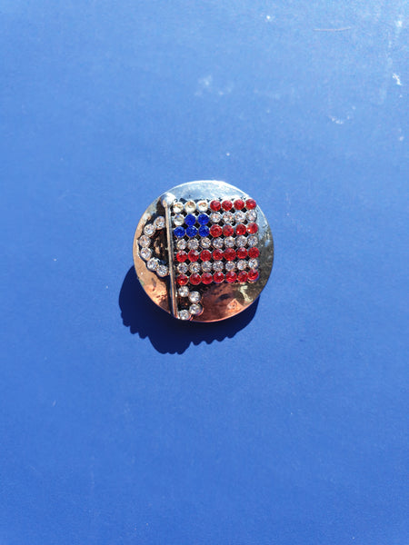 Star Spangled Banner Snap Charm