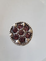 Flower Wheel Heart Fashion Bead Charm