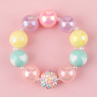 Cute Acrylic Bead Colourful Childrens's Bracelet - 30 Options