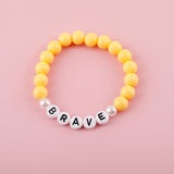 Cute Acrylic Bead Colourful Childrens's Bracelet - 30 Options