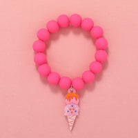 Cute Acrylic Bead Colourful Childrens's Bracelet - 30 Options