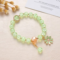 Candy Colours Pendant Bead Bracelet - 32 Options