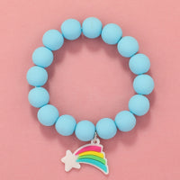 Cute Acrylic Bead Colourful Childrens's Bracelet - 30 Options