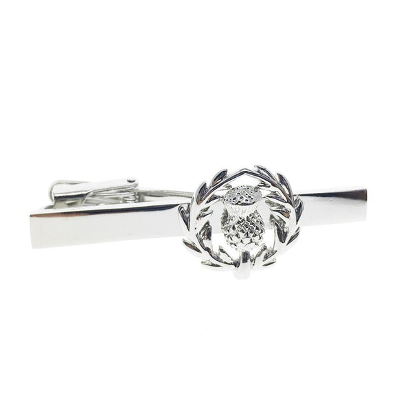 Scottish Thistle Tie Clip