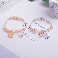 Candy Colours Pendant Bead Bracelet - 32 Options