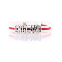 Infinity Love England Leather Braid Bracelet - 2 Designs