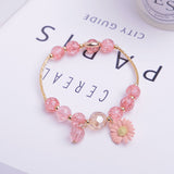 Candy Colours Pendant Bead Bracelet - 32 Options