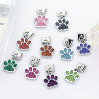 Glittery Paw Italian Charm - 9 Colours