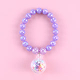 Cute Acrylic Bead Colourful Childrens's Bracelet - 30 Options