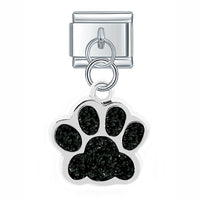 Glittery Paw Italian Charm - 9 Colours