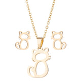 Stainless Steel Necklace/Earring Set - 20 Options