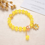 Candy Colours Pendant Bead Bracelet - 32 Options