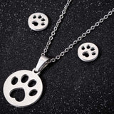 Stainless Steel Necklace/Earring Set - 20 Options