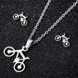 Stainless Steel Necklace/Earring Set - 20 Options