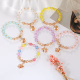 Candy Colours Pendant Bead Bracelet - 32 Options