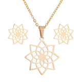 Stainless Steel Necklace/Earring Set - 20 Options