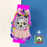 3D Cartoon Kids Slap Wrist Watch - 49 Options