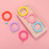 Cute Acrylic Bead Colourful Childrens's Bracelet - 30 Options