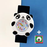 3D Cartoon Kids Slap Wrist Watch - 49 Options