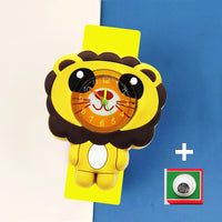 3D Cartoon Kids Slap Wrist Watch - 49 Options