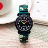 Camouflage Silicone Strap Watch - 5 Colours