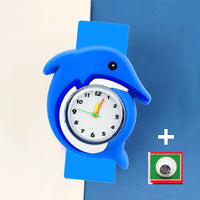 3D Cartoon Kids Slap Wrist Watch - 49 Options