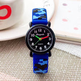 Camouflage Silicone Strap Watch - 5 Colours