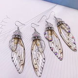 Handmade Fairy Wing Drop Earrings - 54 Options