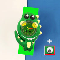 3D Cartoon Kids Slap Wrist Watch - 49 Options