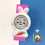 3D Cartoon Kids Slap Wrist Watch - 49 Options