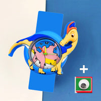 3D Cartoon Kids Slap Wrist Watch - 49 Options