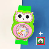 3D Cartoon Kids Slap Wrist Watch - 49 Options