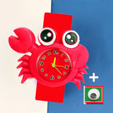 3D Cartoon Kids Slap Wrist Watch - 49 Options