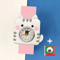 3D Cartoon Kids Slap Wrist Watch - 49 Options