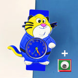 3D Cartoon Kids Slap Wrist Watch - 49 Options