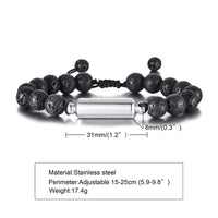 Memorial Urn Beaded Bracelet - 8 Options