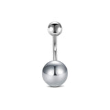 Double Ball Surgical Steel Belly Button CZ Jewellery