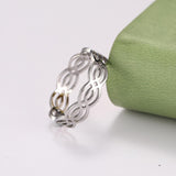 Stainless Steel Celtic Weave Ring